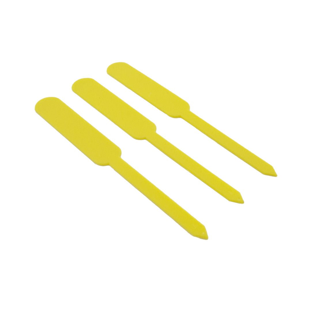 Étiquettes à piquer 15x120mm 1000µ PVC, Jaune