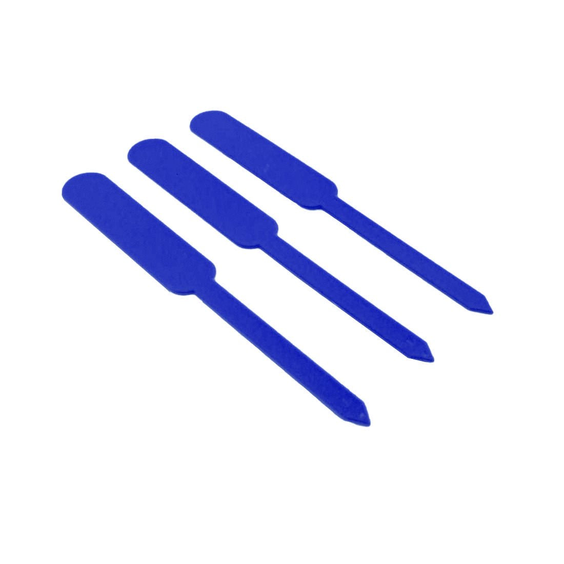 Étiquettes à piquer 15x120mm 1000µ PVC, Bleu