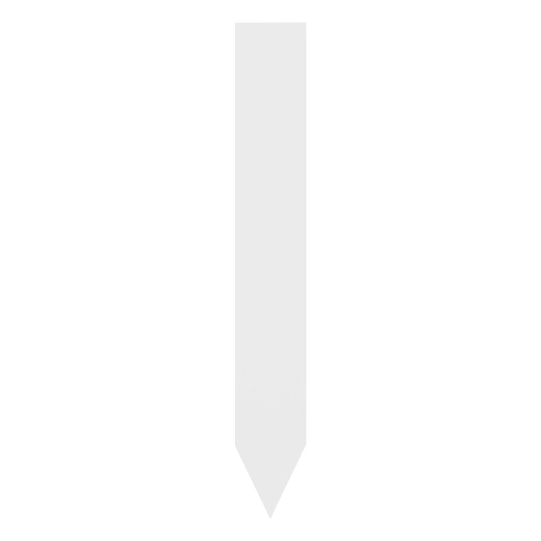 Stick-ins 20x140mm 350µ PVC, White