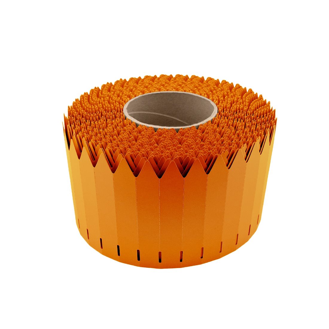 Étiquettes à piquer 25x120mm 350µ PVC, Orange