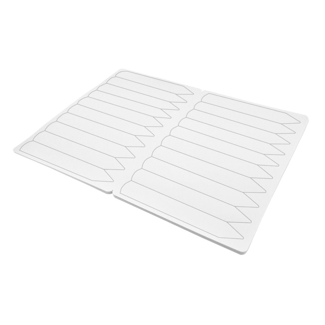 Stick-ins 20x120mm 200µ PET, White