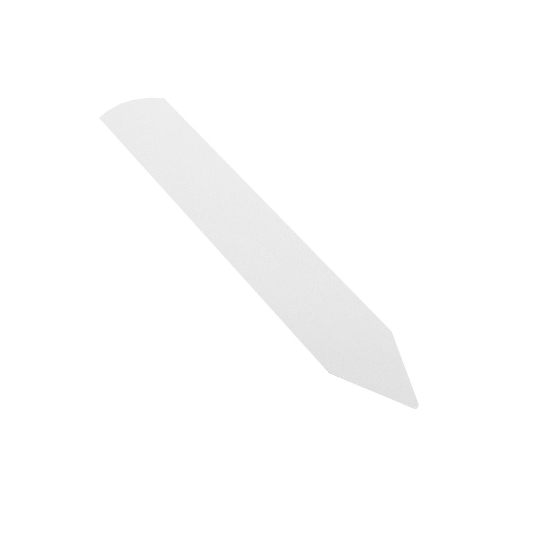 Stick-ins 20x120mm 200µ PET, White