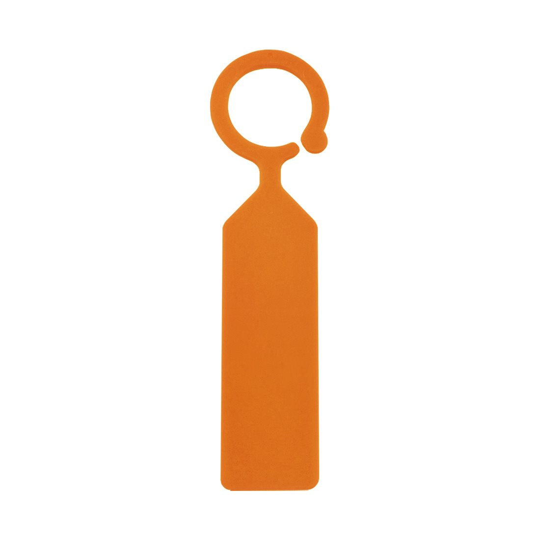 Hanging plant tag 24x110mm PVC, Orange