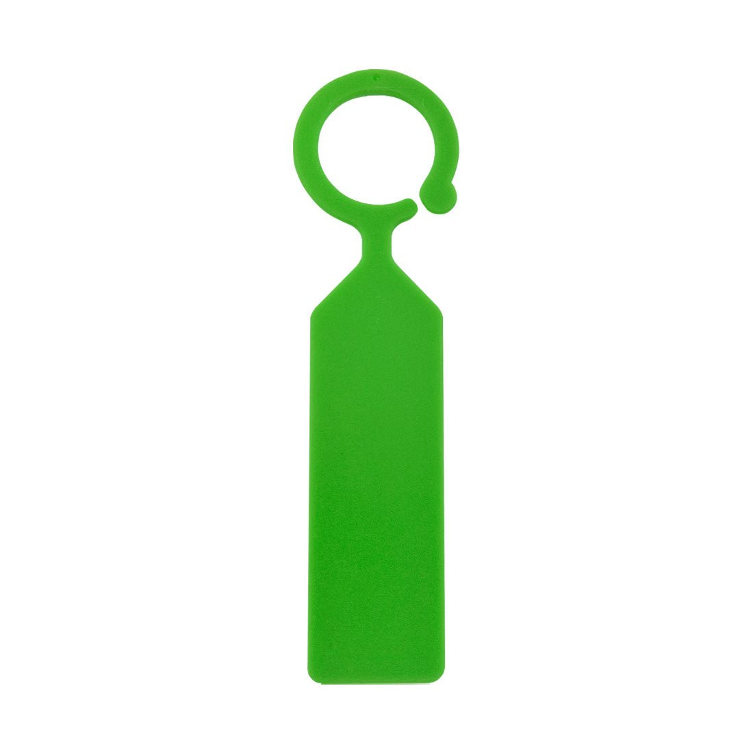 Hanging plant tag 24x110mm PVC, Green
