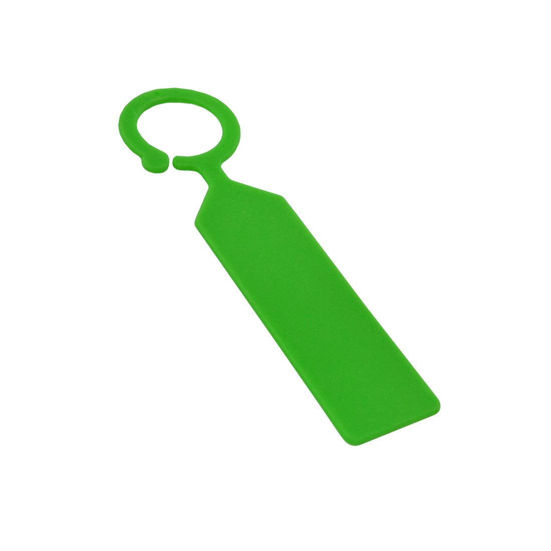 Hanging plant tag 24x110mm PVC, Green