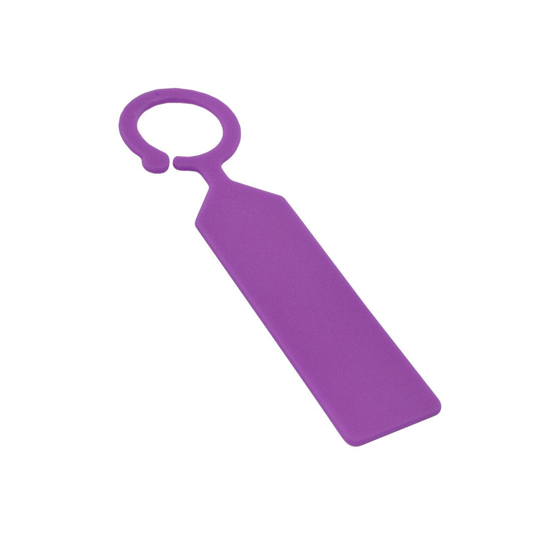 Hanging plant tag 24x110mm PVC, Purple