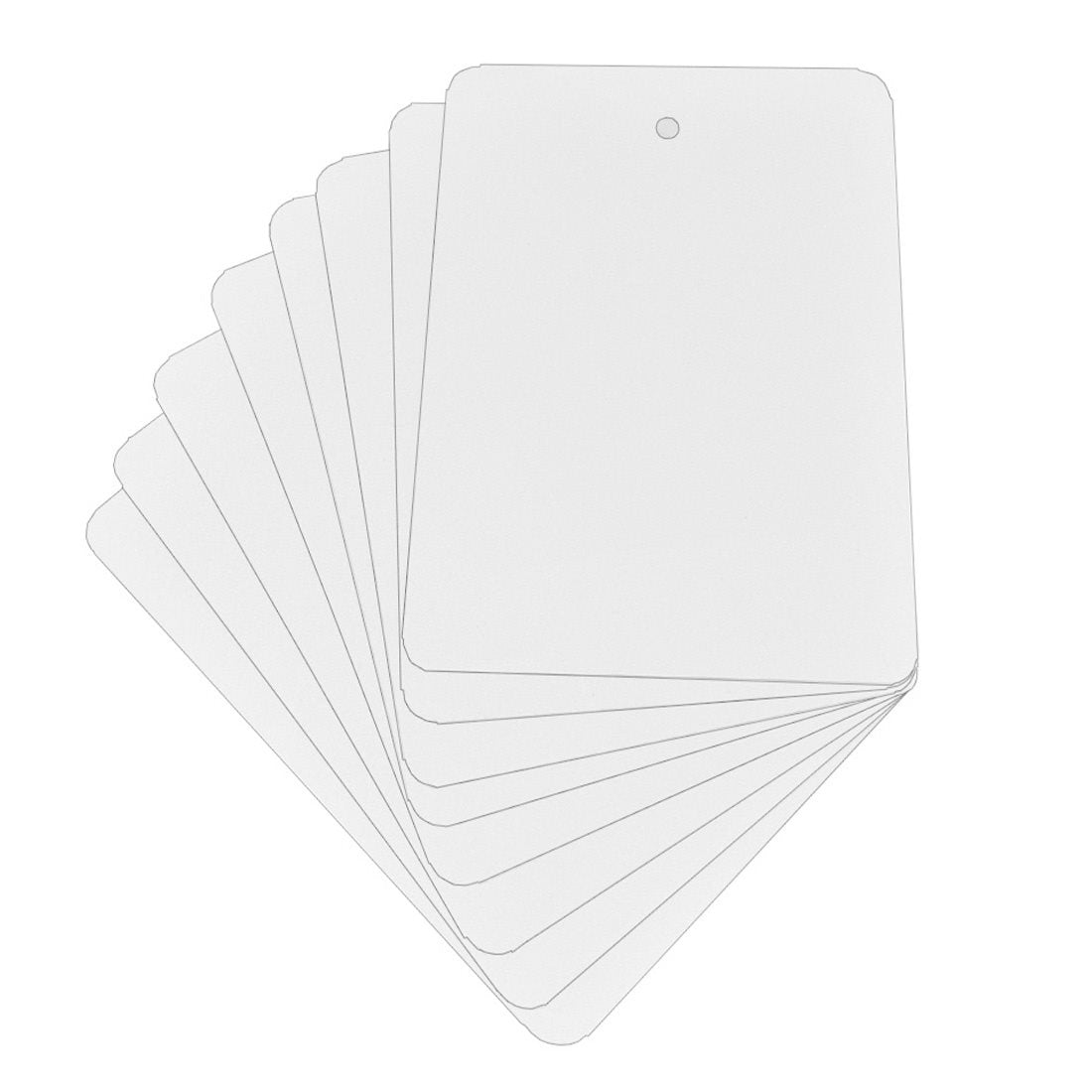 Étiquettes à suspendre 105x148,5mm PET, Blanc
