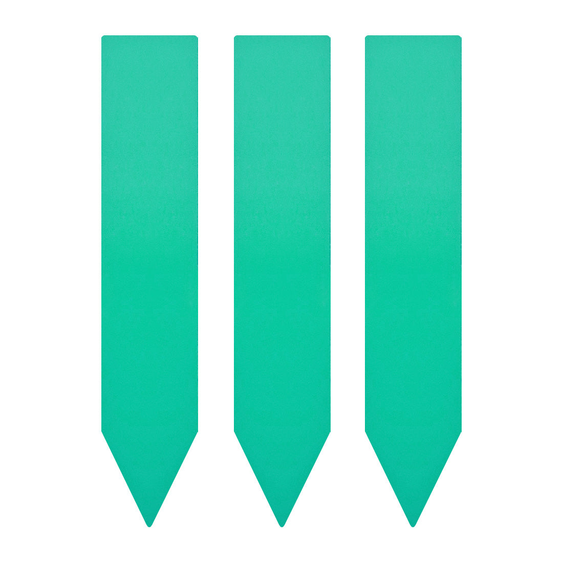 Stick-ins 20x100mm 400µ PVC, Green