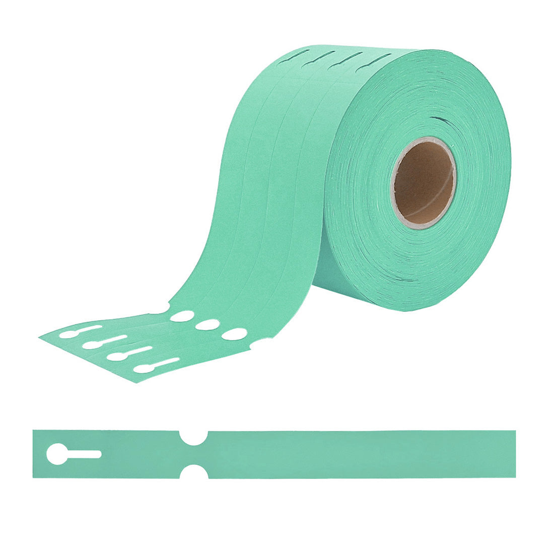 Étiquettes à boucle 250x25mm PEHD, Vert