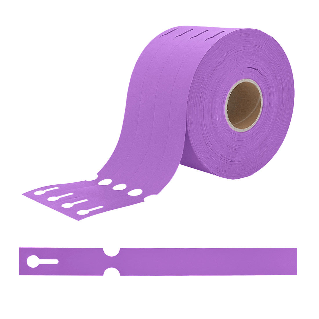 Étiquettes à boucle 250x25mm PEHD, Violet
