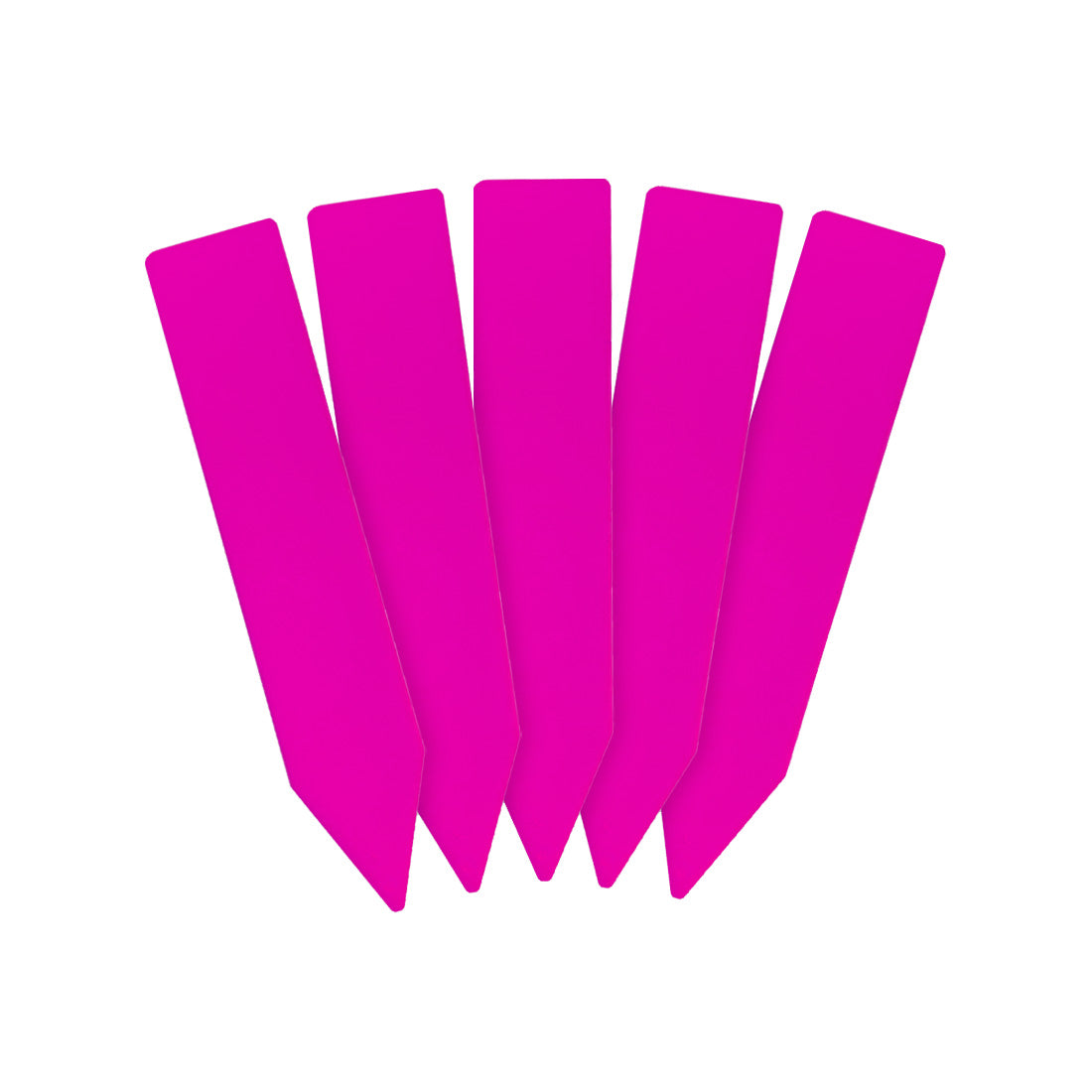 Étiquettes à piquer 18x100mm 1000µ PVC, Rose