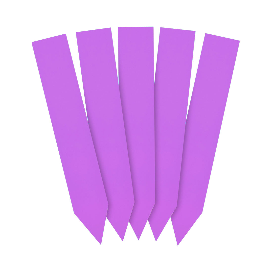 Étiquettes à piquer 20x120mm 350µ PVC, Violet
