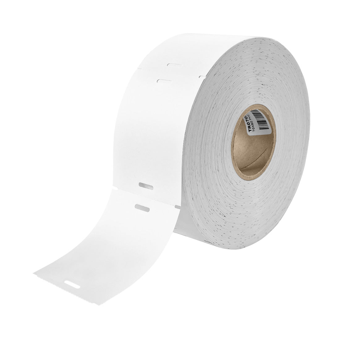 Hanging plant tag 70x90mm PVC, White