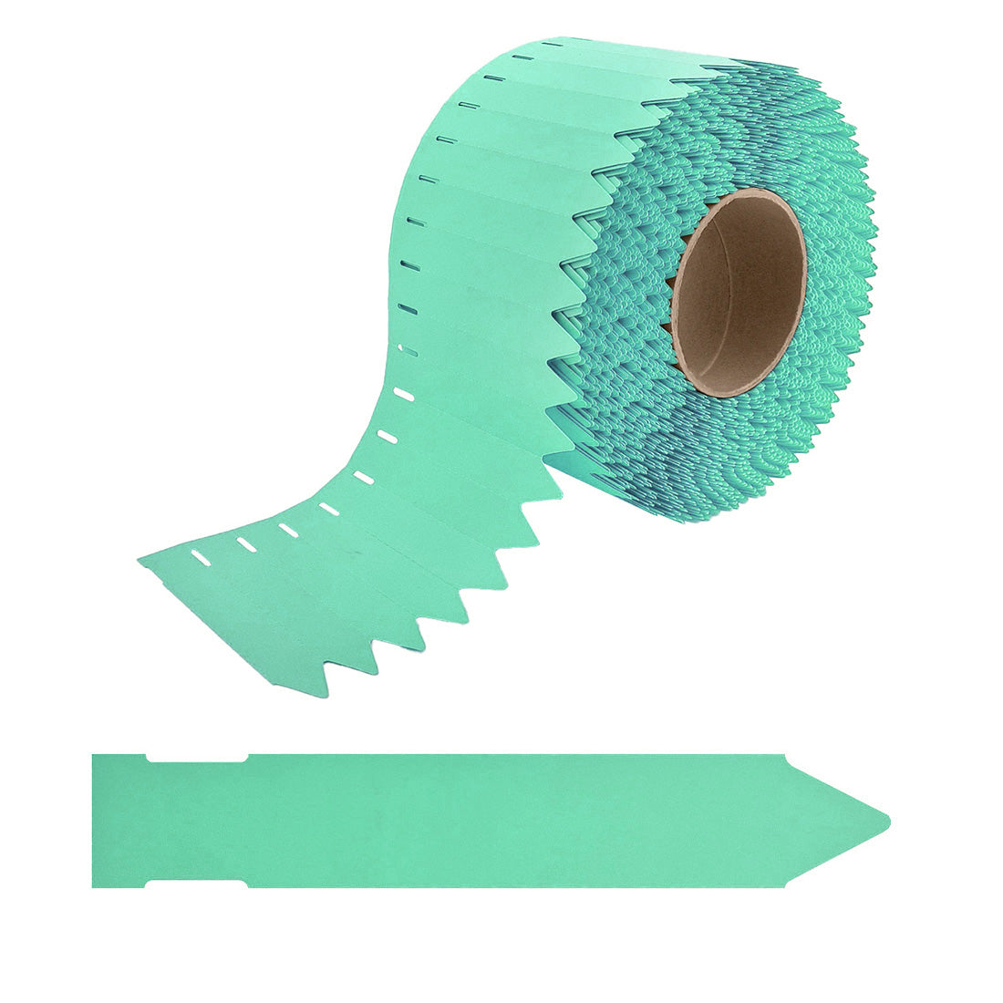 Étiquettes à piquer 25x120mm 350µ PVC, Vert