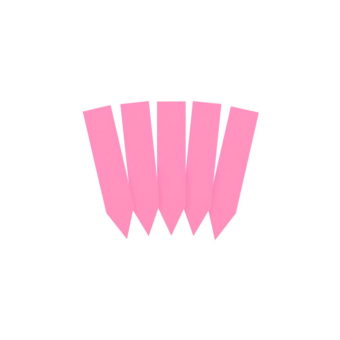 Stick-ins 13x60mm 350µ PVC, Pink