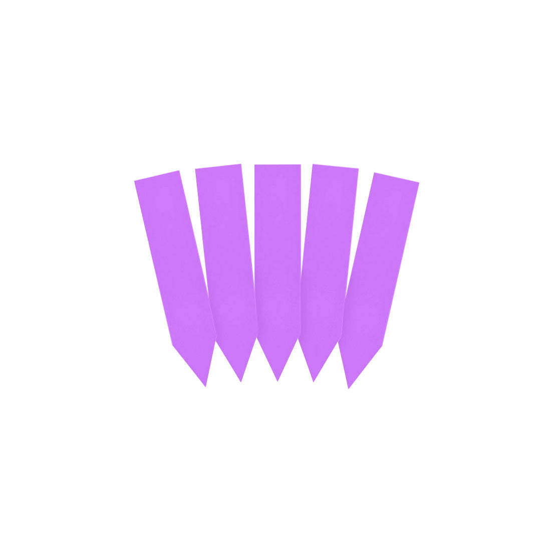 Stick-ins 13x60mm 350µ PVC, Purple