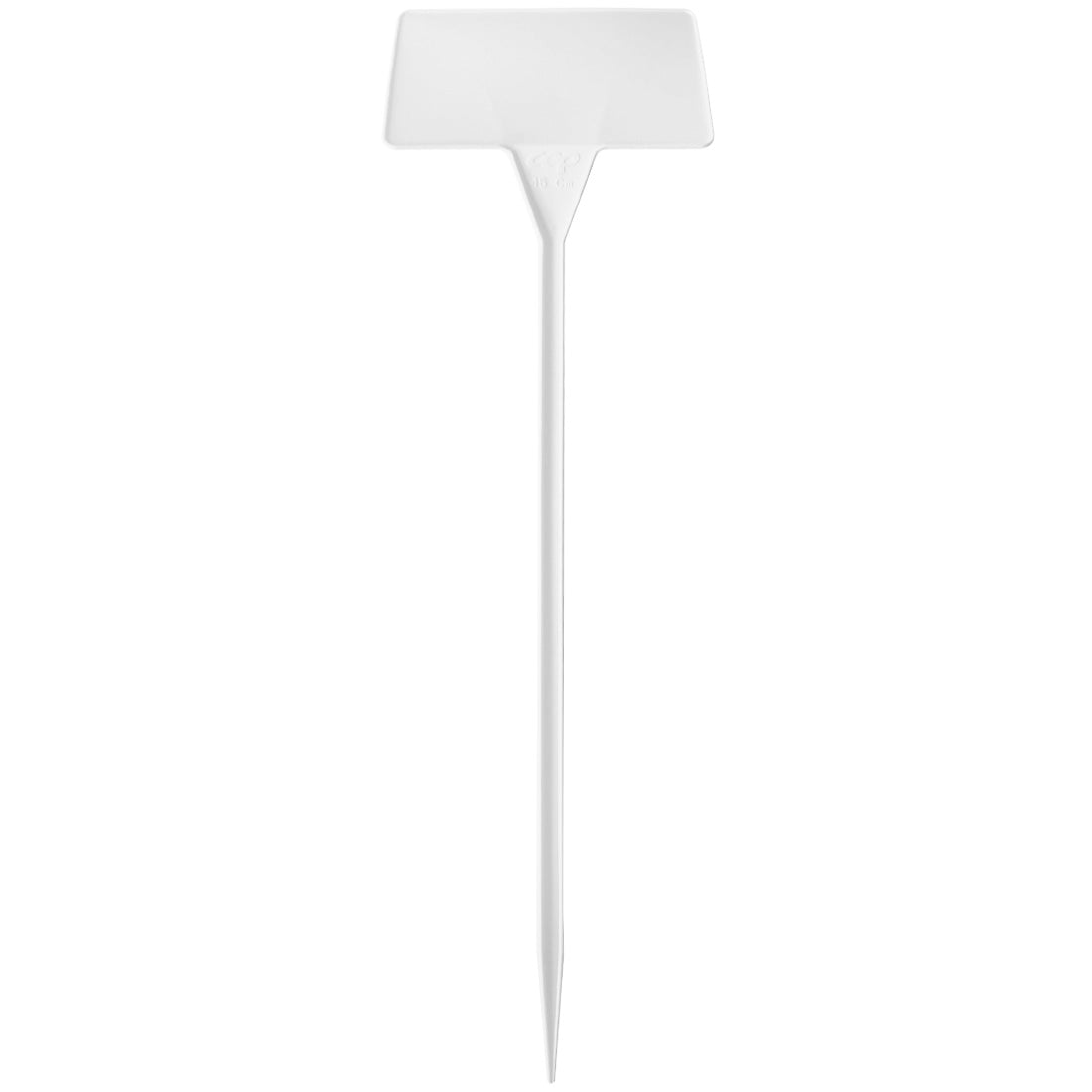 Étiquettes à planter 460x160mm PS, Blanc