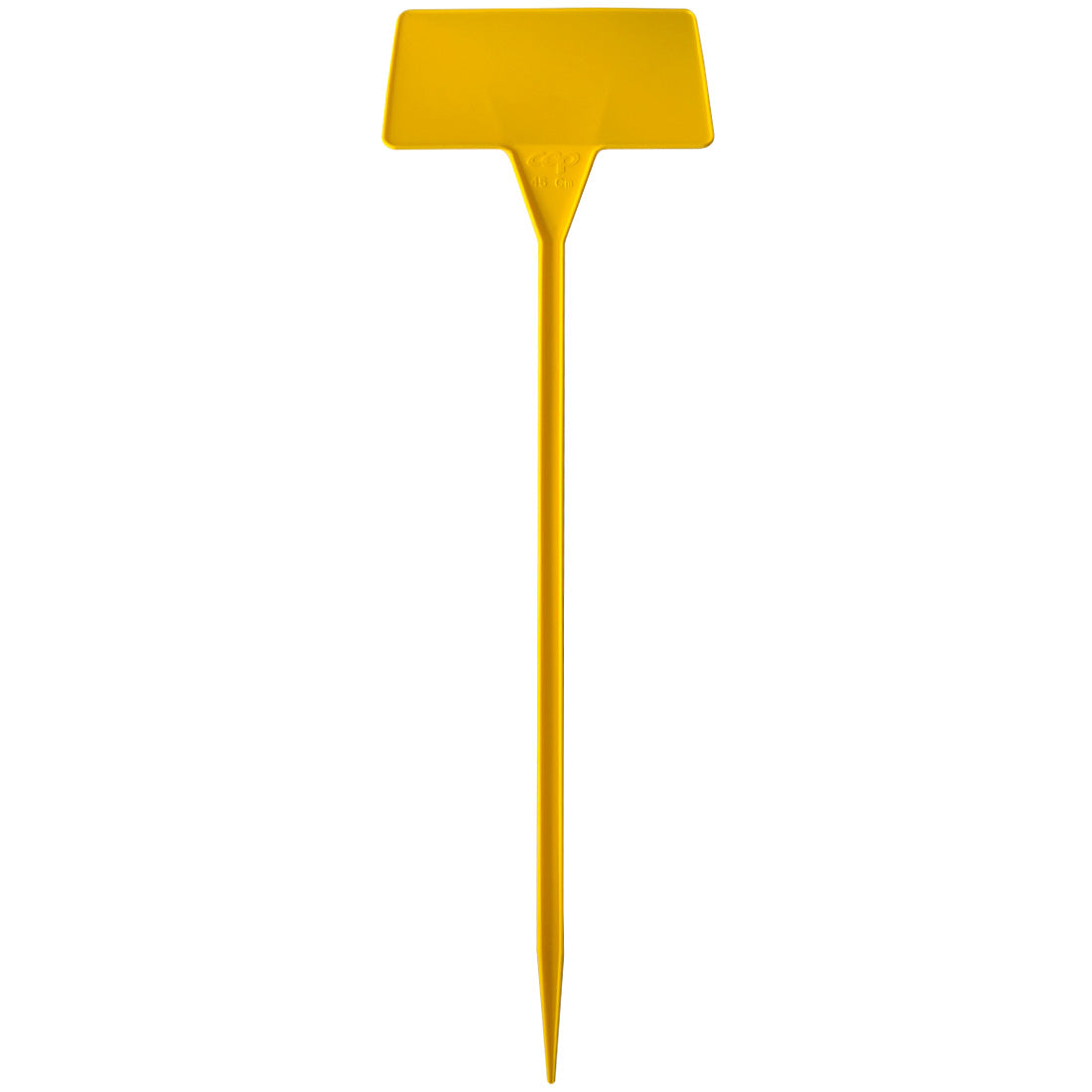 Étiquettes à planter 460x160mm PS, Jaune
