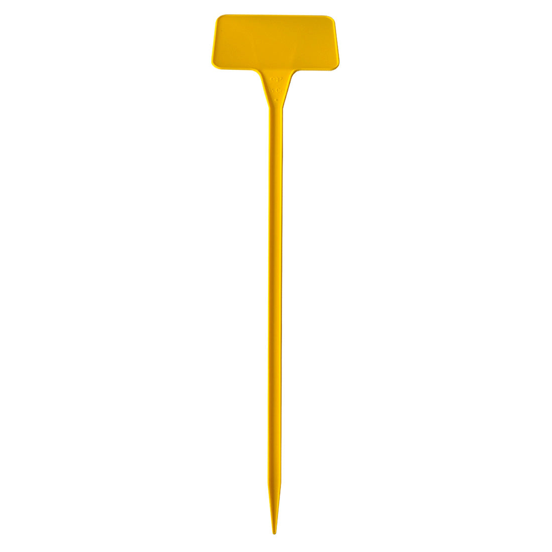 Étiquettes à planter 350x95mm PS, Jaune