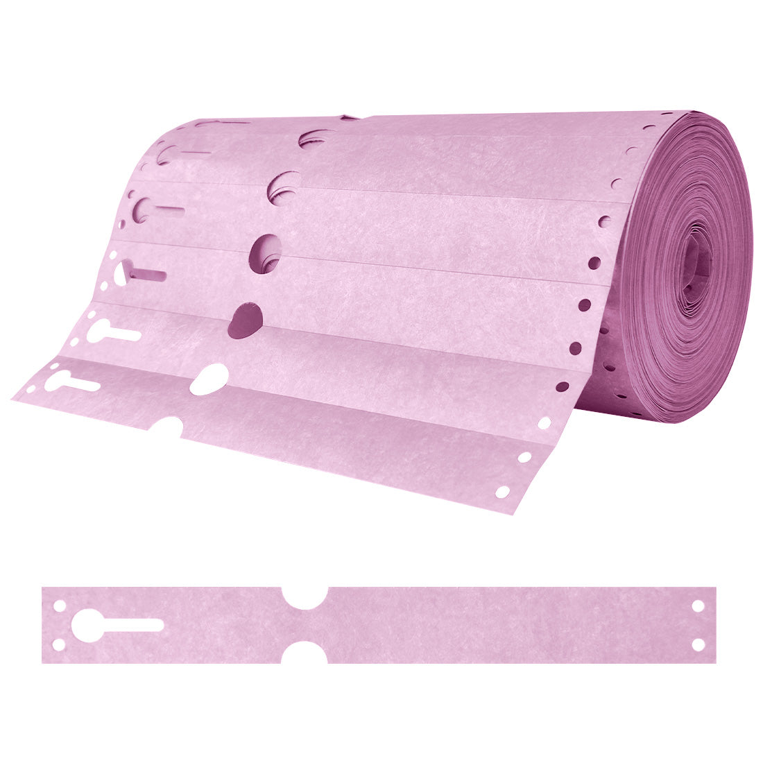 Loop lock labels 220x25,4mm Tyvek, Pink