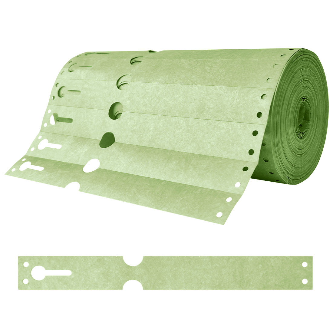 Étiquettes à boucle 220x25,4mm Tyvek, Vert